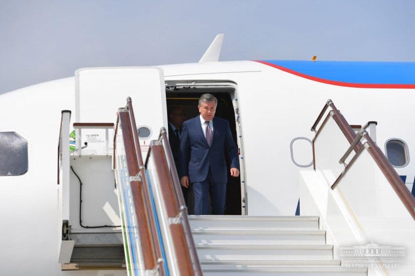 Shavkat Mirziyoyev Andijonga keldi