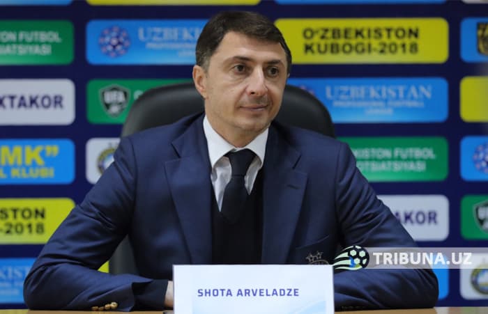 Shota Arveladze: «Bugun bizga hissiyotlar yetishmadi»