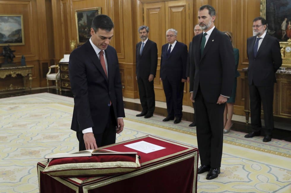 Ispaniyada yangi bosh vazir qasamyod keltirdi