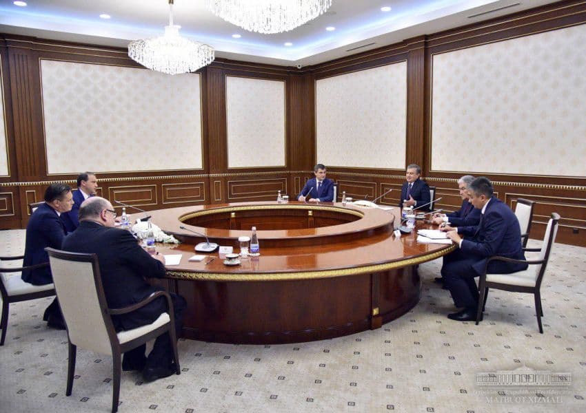 Shavkat Mirziyoyev «Rosatom» bosh direktorini qabul qildi