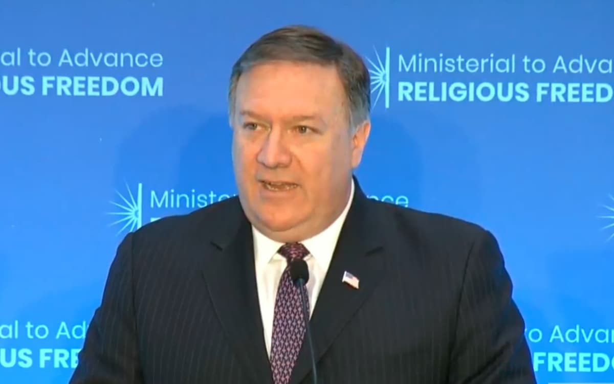 Помпео: США приветствуют шаги Узбекистана для построения свободного общества
