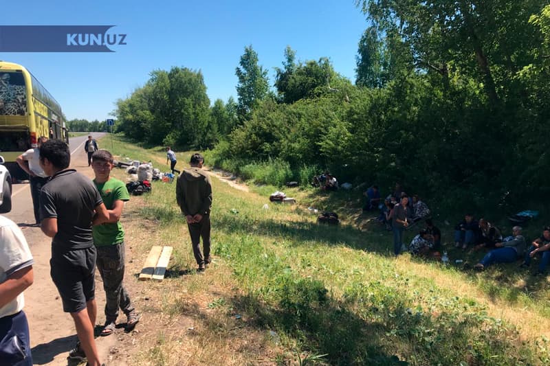 Aldangan o‘zbekistonliklar Rossiya yo‘llarida qolgan