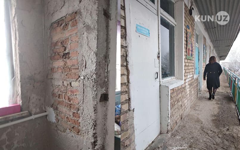 Zafaroboddagi bolalar bog‘chasining ahvoli abgor: bu maskanda isitish tizimi qachon ishlaydi?