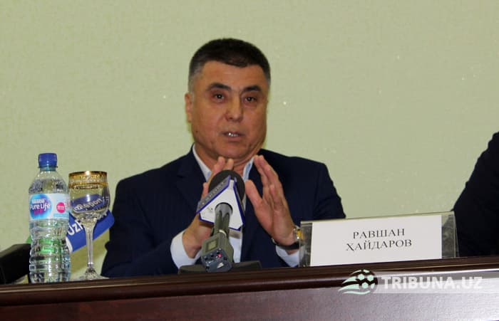 Ravshan Haydarov: «Xorijdan o‘zbek futbolini ko‘tarib beradigan insonlar kelsin, biz yordamga tayyormiz»
