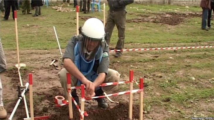 O‘zbek-Tojik chegarasini minalardan tozalash amaliyoti boshlanmoqda