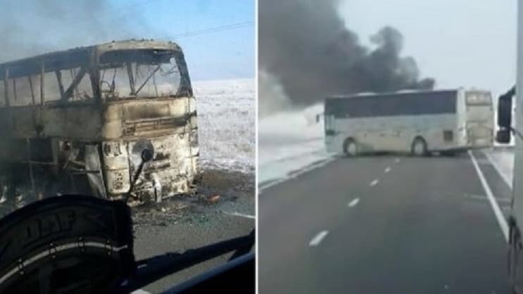 Politsiya Aqto‘bedagi mash'um avtobus egasini tekshirmoqda