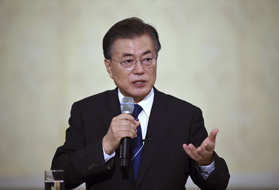 Mun Chje In Koreya yarim orolida tinchlikka erishish uchun majburiy shartni aytdi