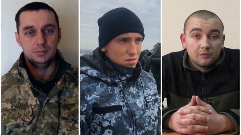 FXX ukrainalik dengizchilar so‘roq qilingani aks etgan videoni e'lon qildi