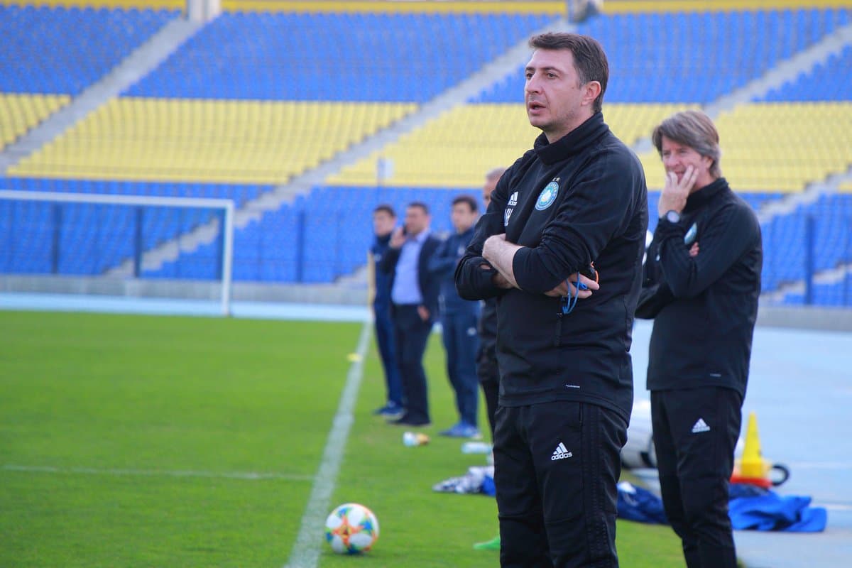 Shota Arveladze: «Yangi futbolchilarimizdan ko‘p narsa kutamiz»