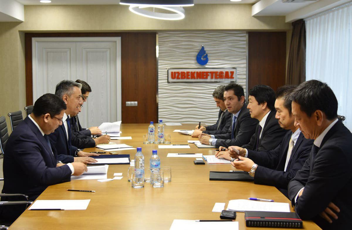 “Ўзбекнефтгаз” ва Mitsubishi биргаликда ишчи гуруҳ тузади