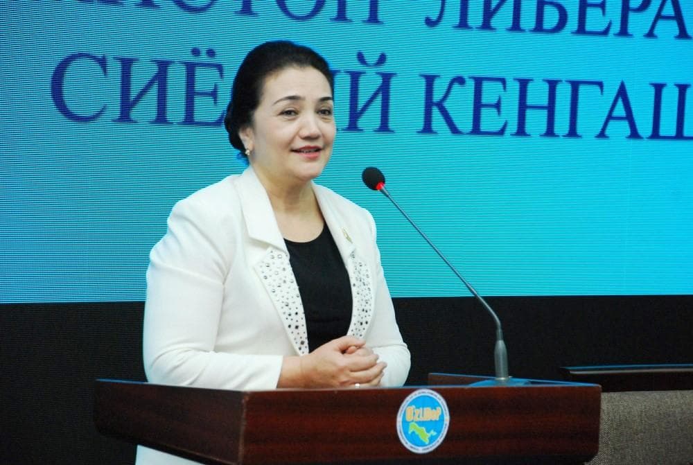 Мавлуда Хўжаева O‘zLiDeP ижроия қўмитаси раисининг ўринбосари этиб сайланди