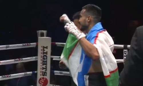 Video: Shahram G‘iyosov raqibini ilk raunddayoq nokautga uchratdi