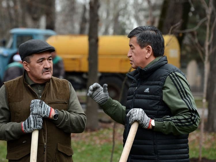 Qirg‘iziston prezidenti shanbalikda ishtirok etdi
