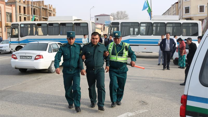 Samarqandda soxta militsiya mayori qo‘lga olindi