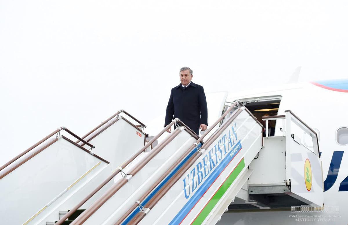 Shavkat Mirziyoyev Samarqandga tashrif buyurdi