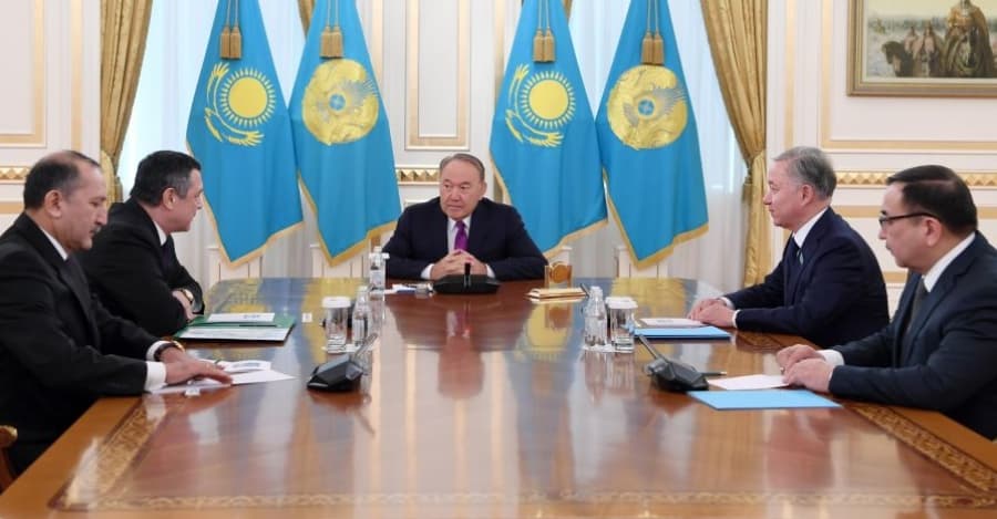 Nuriddinjon Ismoilov Nursulton Nazarboyev bilan uchrashdi