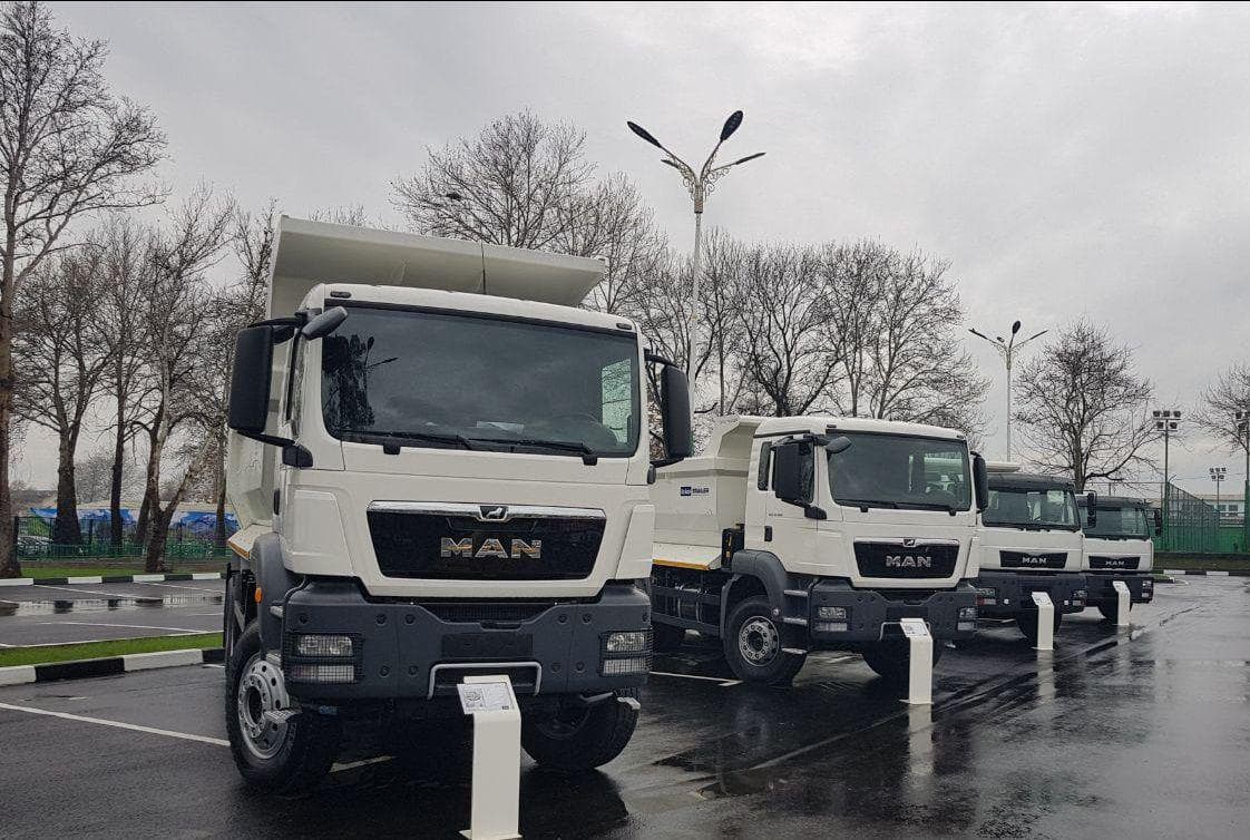JV MAN Auto-Uzbekistan texnikasi Dushanbeda katta qiziqishni keltirib chiqardi