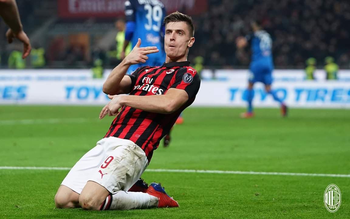 A Seriya. «Milan» yirik hisobda g‘alaba qozondi, Pyontekdan navbatdagi gol