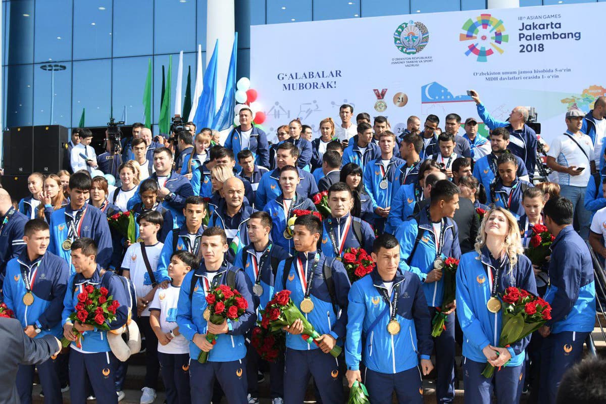 Prezident farmoyishi: Osiyo o‘yinlarida oltin medal olganlar 5000 dollar bilan mukofotlanadi