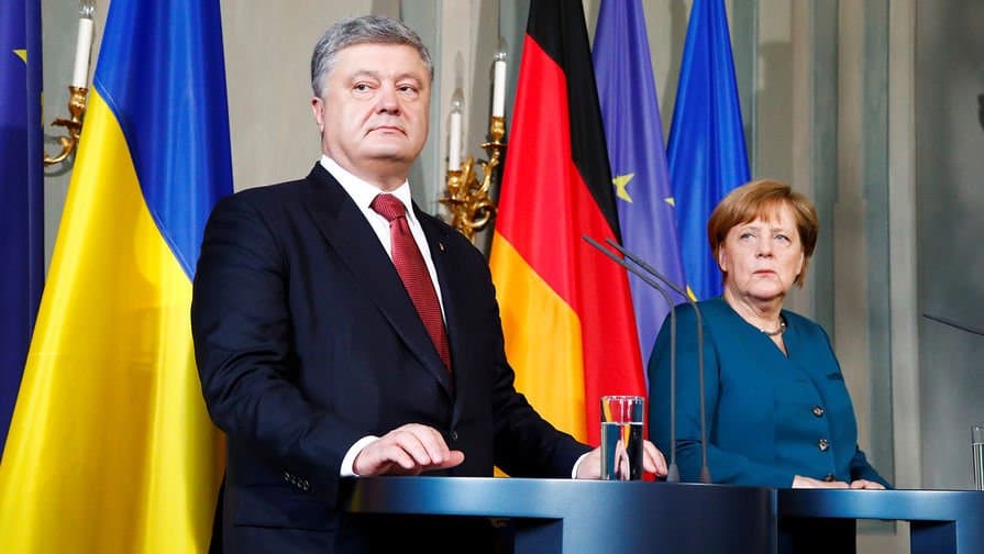 Poroshenko Merkel bilan Azov dengizidagi vaziyatni muhokama qiladi