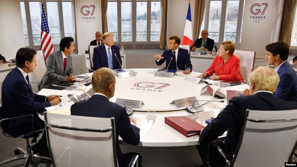 G7 sammitida Rossiya sababli Tramp bilan nizo chiqdi – OAV