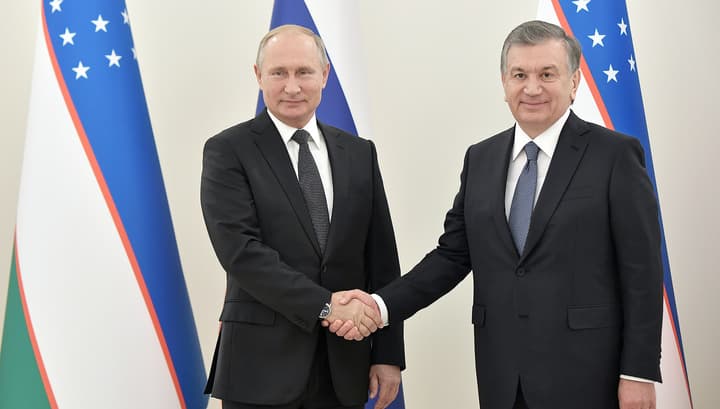 Vladimir Putin Shavkat Mirziyoyevni tabrikladi