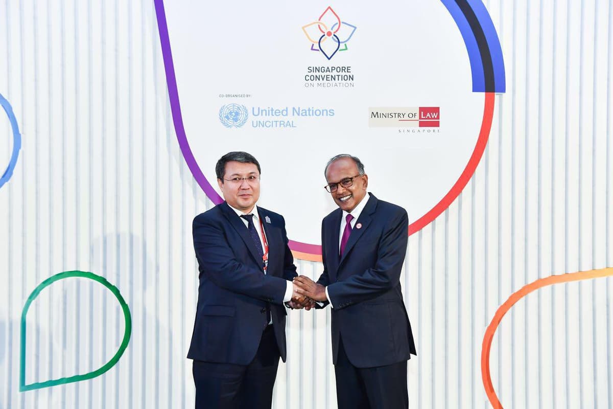 O‘zbekiston Singapur mediatsiya konvensiyasiga qo‘shilish masalasini ko‘rib chiqmoqda