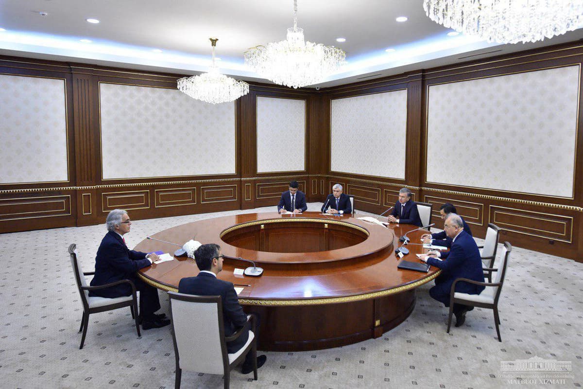 Shavkat Mirziyoyev BMT maxsus ma'ruzachisini qabul qildi