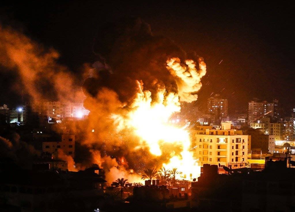 Isroil aviatsiyasi HAMAS yetakchisi ofisini butkul vayron qildi