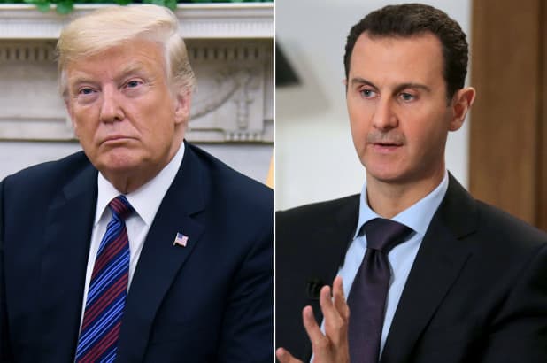 Bashar Asad Trampni AQShning eng yaxshi prezidenti deb atadi