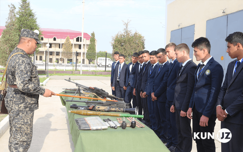 Umumta'lim maktablariga o‘n turdagi qurol-aslahalar yetkaziladi