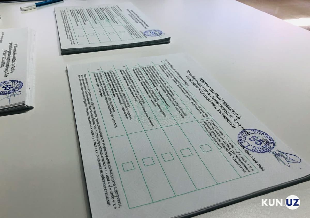 «Kimdir nomzodidan voz kechsa, saylov byulletenlari qayta chop etilmaydi» – MSK raisi o‘rinbosari