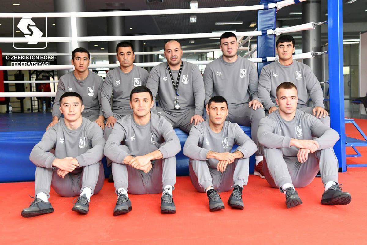 Foto: Boks terma jamoasi navbatdagi janglarga tayyorlanmoqda. To‘lqin Qilichev jahon chempionatidagi imkoniyatlar haqida gapirdi