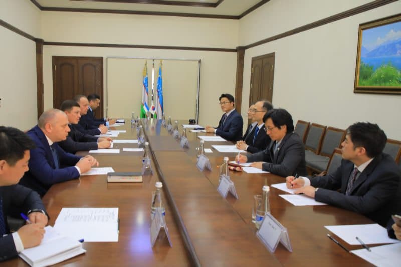 General-mayor Davron Nazarmuhamedov Koreya Respublikasi bosh prokurori bilan uchrashdi