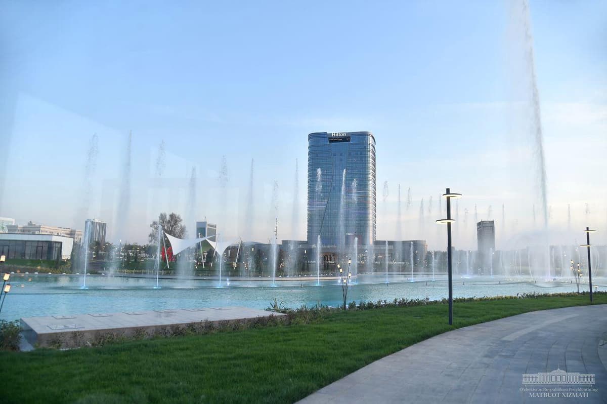 Хокимият прокомментировал информацию о рухнувшей крыше в Tashkent city