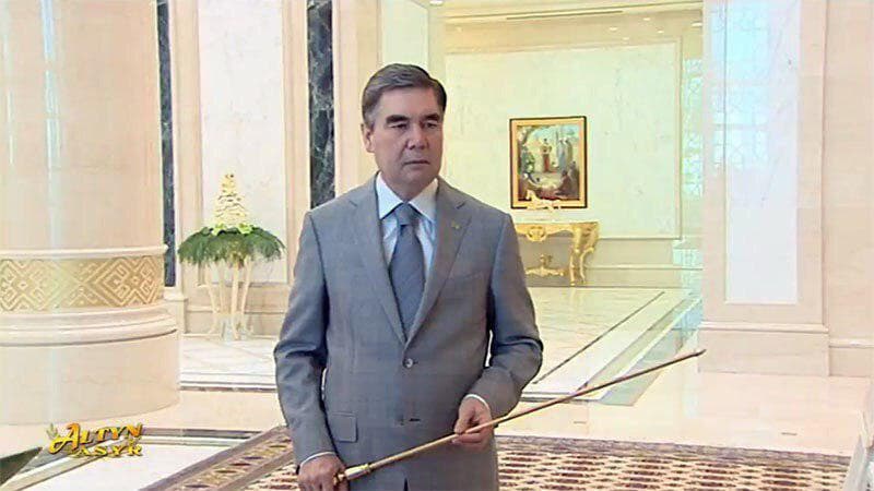 Turkmaniston prezidenti telekanal orqali ko‘rinish berdi