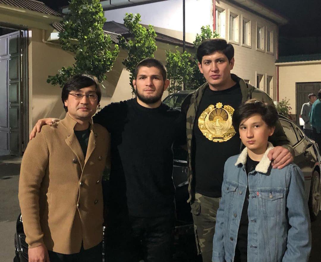 Habib Nurmagomedov Toshkentga kelgani haqida post qoldirdi