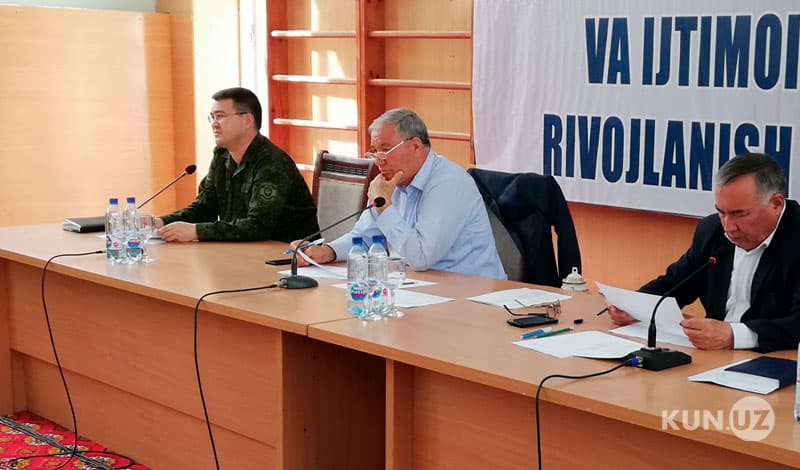 Xorazm viloyati hokimi Bog‘ot tumanida shaxsiy sayyor qabulini o‘tkazdi