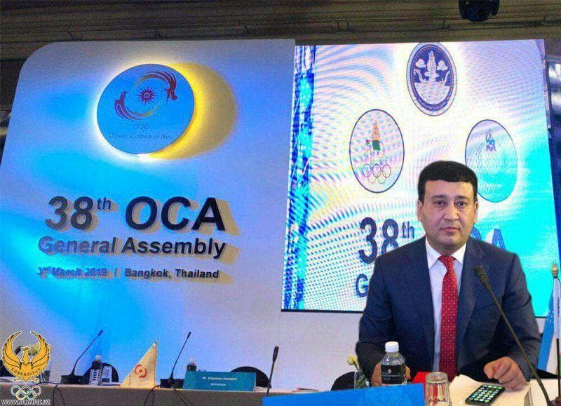 Umid Akhmadjonov becomes vice president of the Olympic Council of Asia