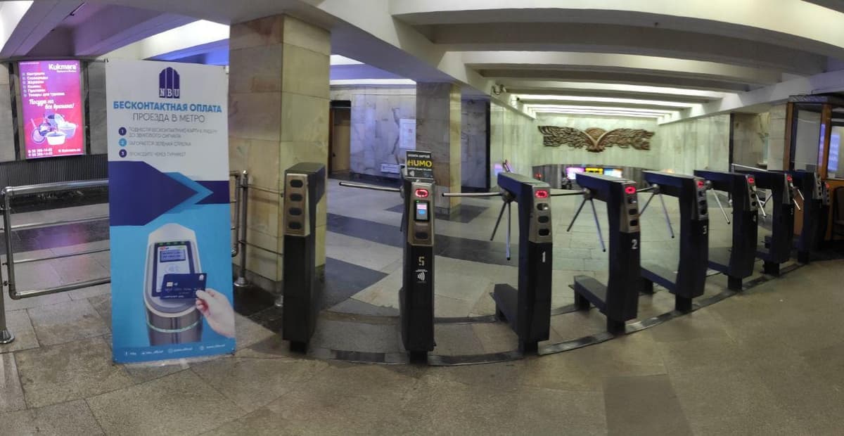 Metroda kontaksiz to‘lov xizmatlari joriy etildi
