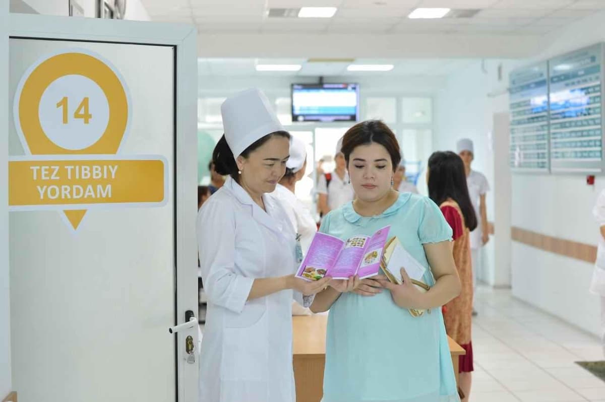 Sog‘liqni saqlash vazirligi: Har bir homilador ayol skrining ko‘rigi bilan qamrab olinmoqda