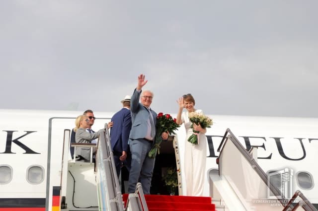 Frank-Walter Steinmeier’s visit to Uzbekistan concluded