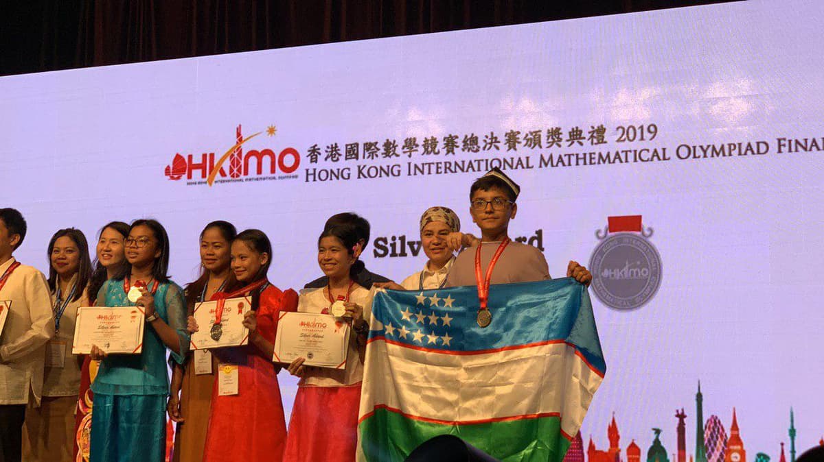 O‘zbekistonlik o‘quvchilar matematika bo‘yicha xalqaro bolalar olimpiadasida 8ta medal olishdi