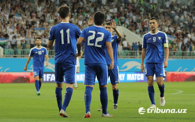 O‘zbekiston milliy jamoasi FIFA reytingida ikki pog‘ona pastladi