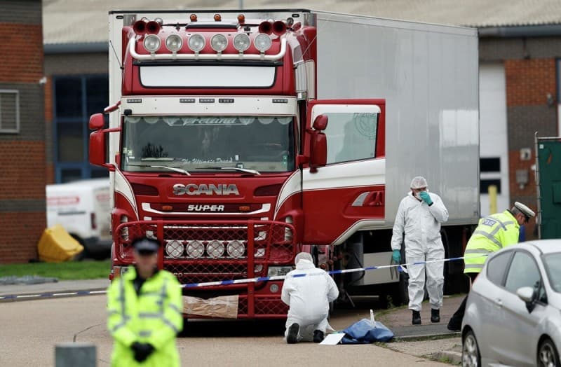 Britaniyada jonsiz holda topilgan 39 muhojirning barchasi vetnamlik bo‘lgan