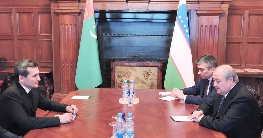 Abdulaziz Komilov Moskvada Turkmaniston tashqi ishlar vaziri bilan uchrashdi