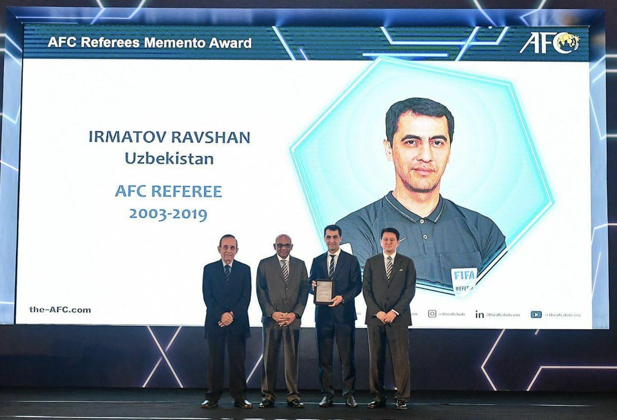 Ravshan Irmatov concludes his career as an international referee
