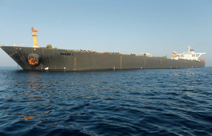 Gibraltar AQSh talabiga ko‘ra Eron tankerini ushlashga hech qanday sabab topmadi