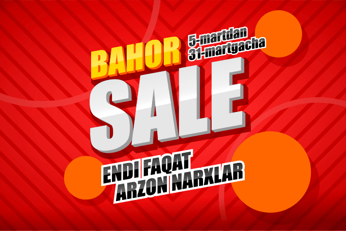 Endi faqat arzon narxlar: MEDIAPARK’da Bahor Sale aksiyasi