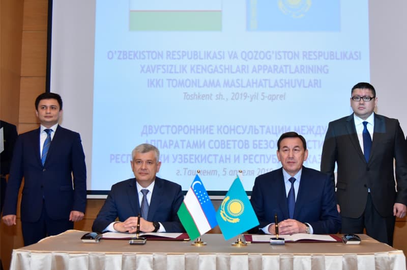 O‘zbekiston va Qozog‘iston Xavfsizlik kengashlari o‘rtasida muzokaralar bo‘lib o‘tdi
